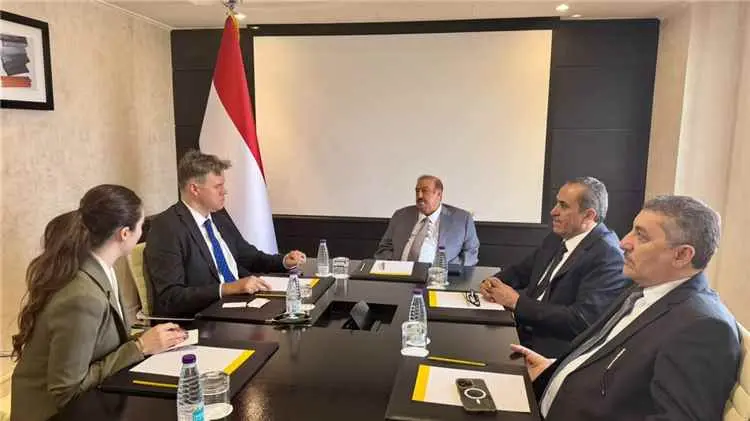 البركاني يبحث مع القائم بأعمال السفارة الأمريكية مستجدات الأوضاع على الساحة الوطنية