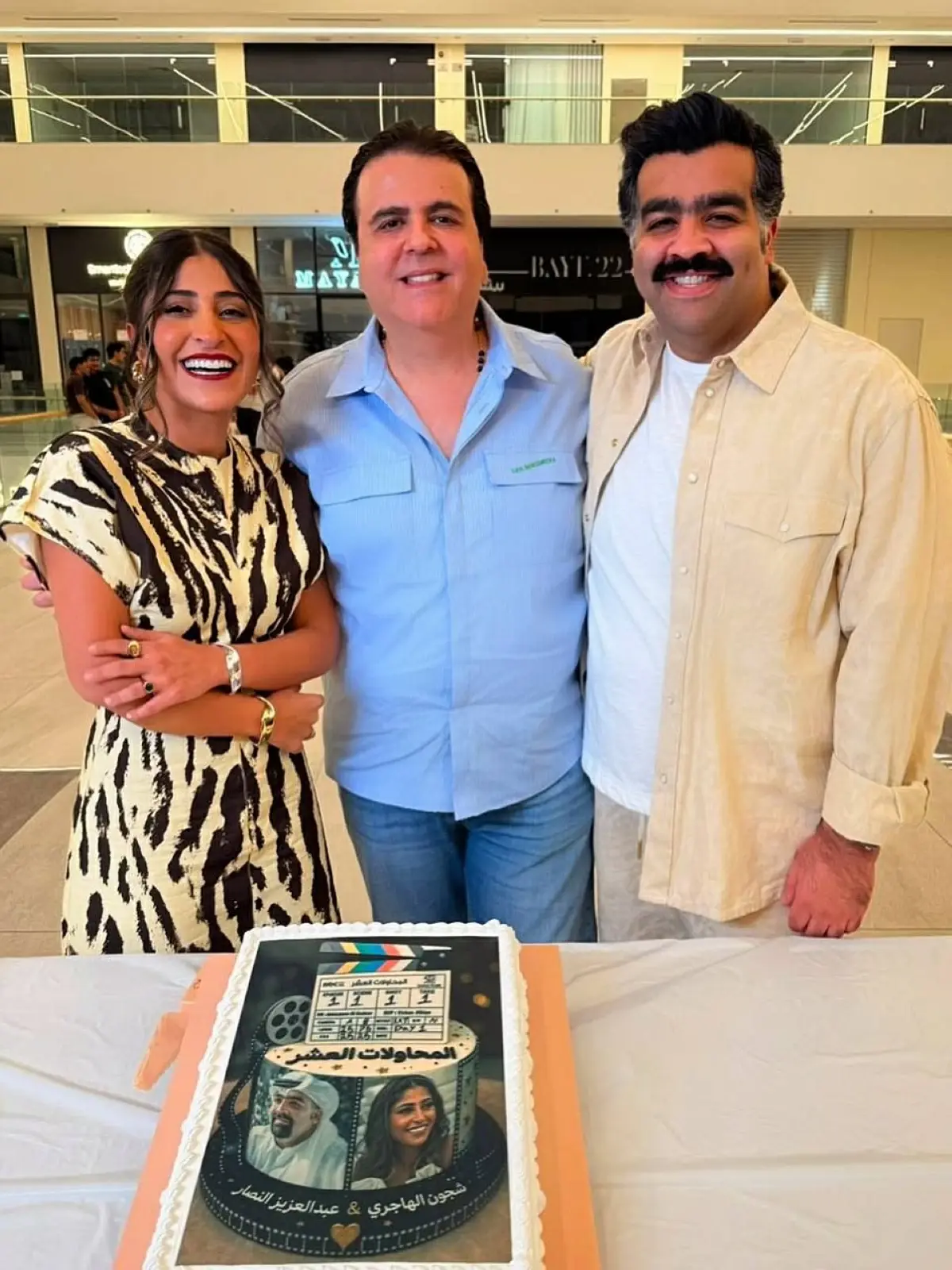 شجون الهاجري وعبد العزيز النصار يجتمعان في «المحاو...
