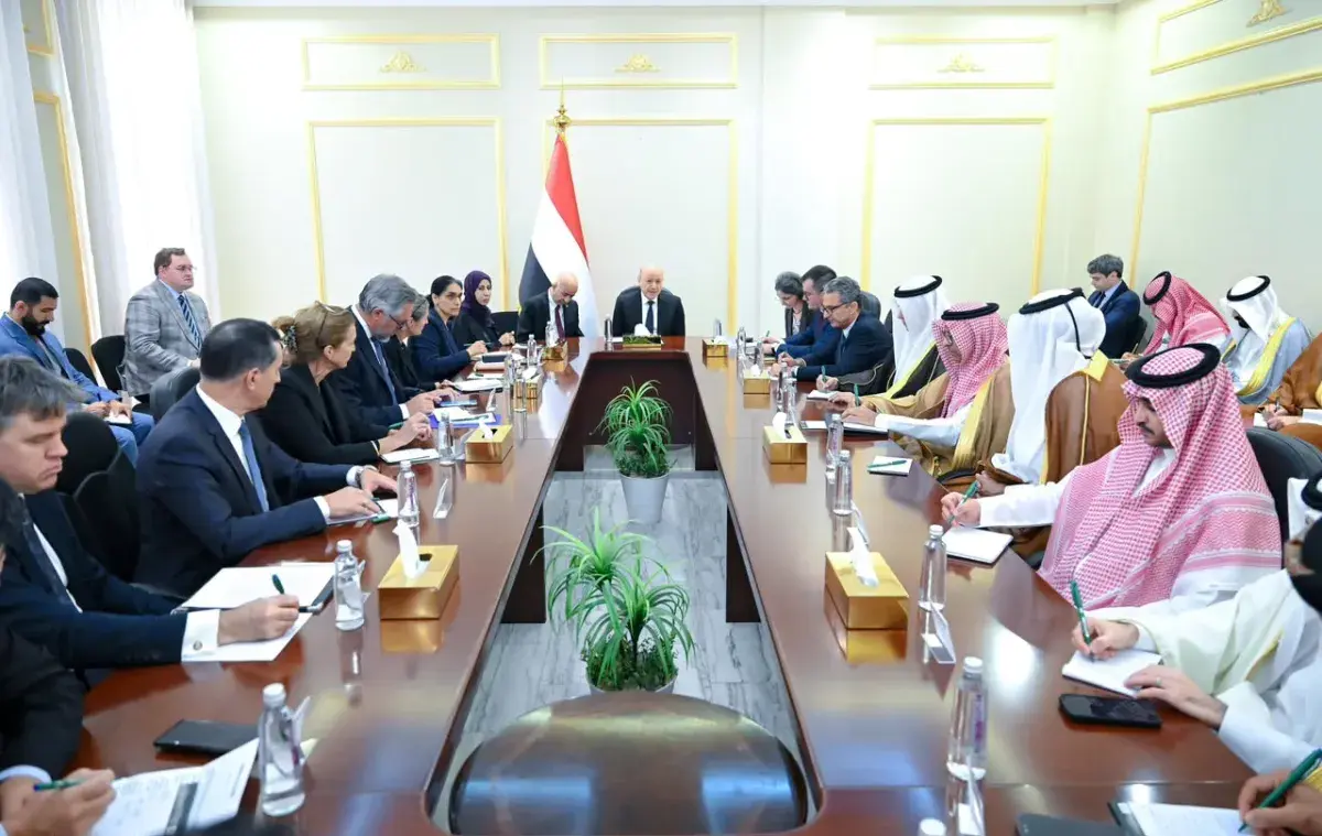 العليمي لسفراء الدول الراعية: الحوثيون اختاروا الت...