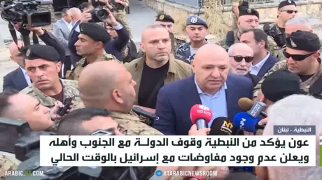 عون يؤكد من النبطية الوقوف مع الجنوب