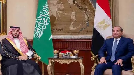 الرئاسة المصرية: توافق مطلق مع الرياض حول الأمن ال...