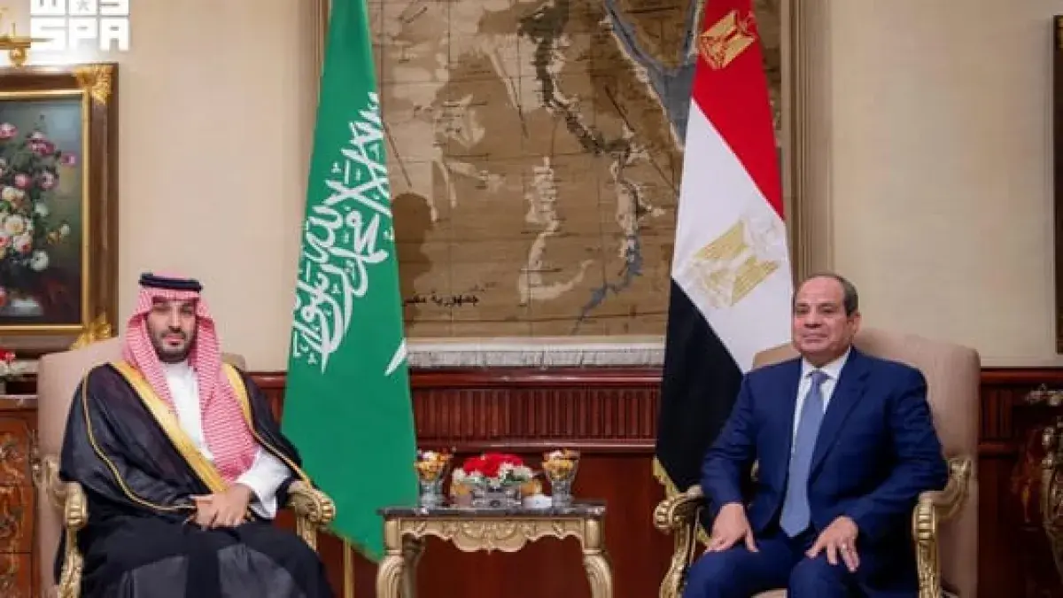 الأمير محمد بن سلمان والرئيس السيسي يؤكدان أهمية ض...