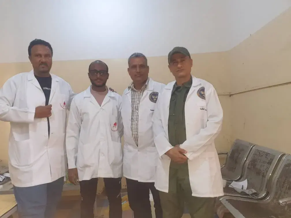 منتسبو معسكر قيادة الأمن الوطني بعدن يشاركون في ال...