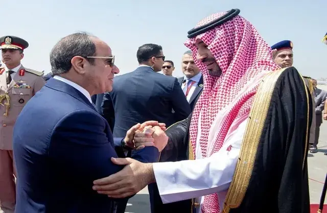 ماذا قال الرئيس السيسي والامير محمد بن سلمان عن أزمة اليمن وباب المندب؟