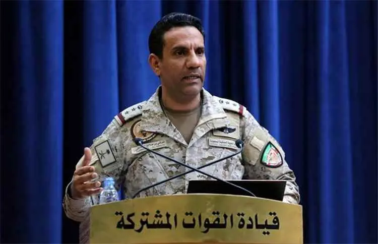 عاجل | التحالف: اعتراض وتدمير مسيّرة حوثية حاولت د...