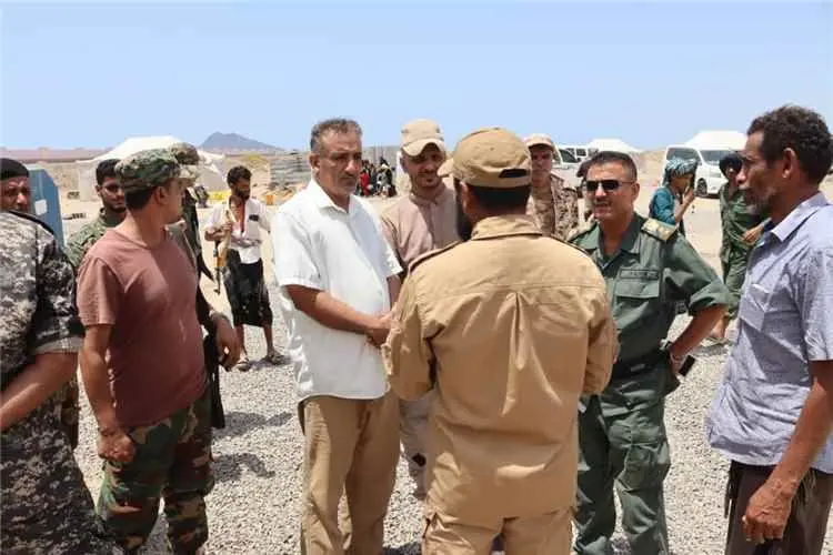الشعيبي يتفقد أوضاع النازحين في مخيمات رأس عمران و...