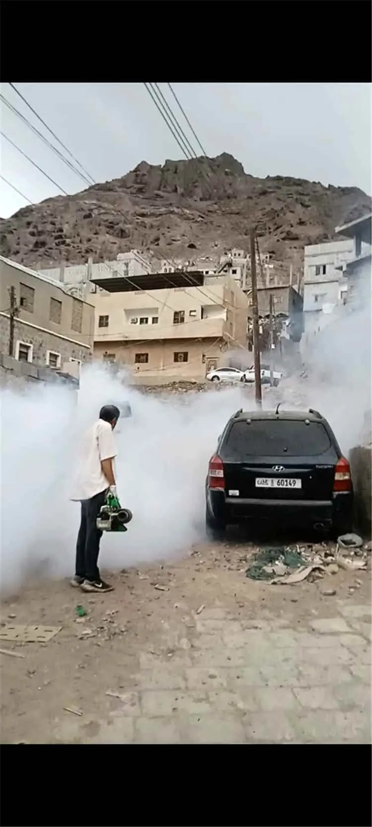 تدشين حملة رش ضبابي واسعة لمكافحة الحشرات الناقلة للأمراض في مديرية التواهي