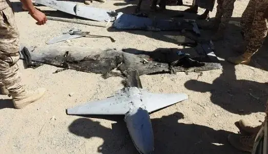 غارات جوية على مواقع للحوثيين غربي تعز وإسقاط مسيّرة للجماعة في الضالع