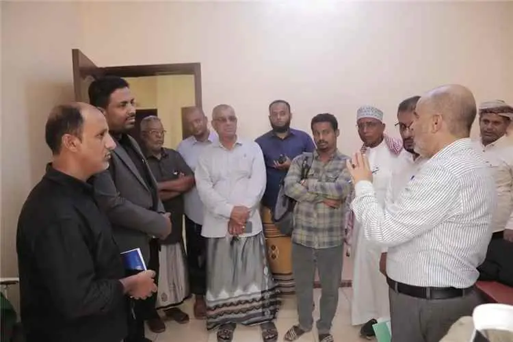 الدكتور بن نويصر يتفقد أعمال تأهيل وترميم مستشفى ا...