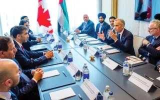 الإمارات وكندا تدفعان شراكتهما الاقتصادية إلى آفاق أوسع