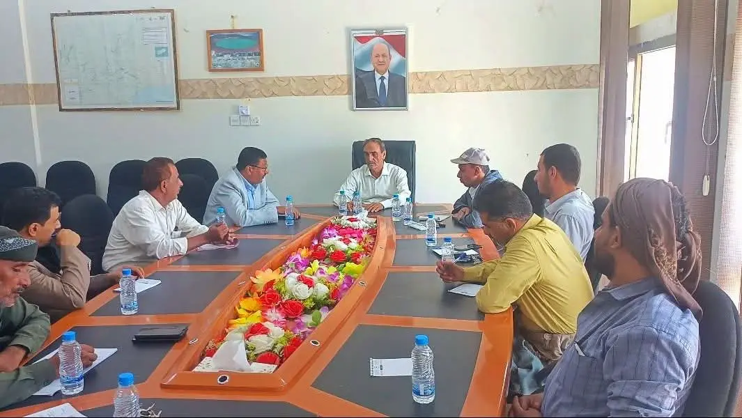 اللجنة الإشرافية للغاز بشبوة تبحث معالجة نقص الإمد...
