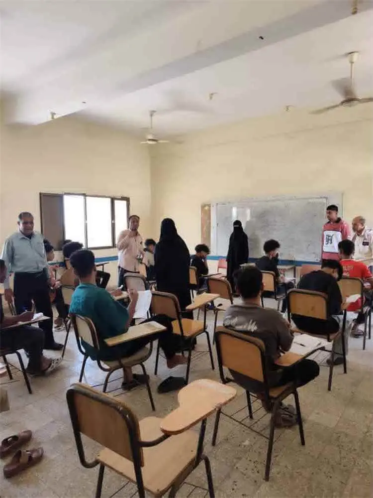 تدشين اختبارات المفاضلة لطلاب المعاهد المهنية والت...