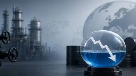 أسعار الغاز في أوروبا تنخفض 3% وسط تراجع النفط