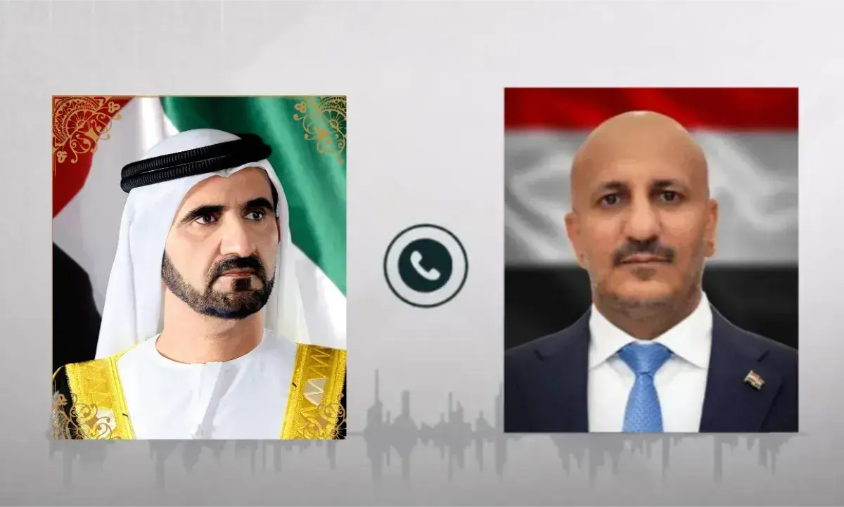 طارق صالح يعزي الشيخ محمد بن راشد في وفاة شقيقه