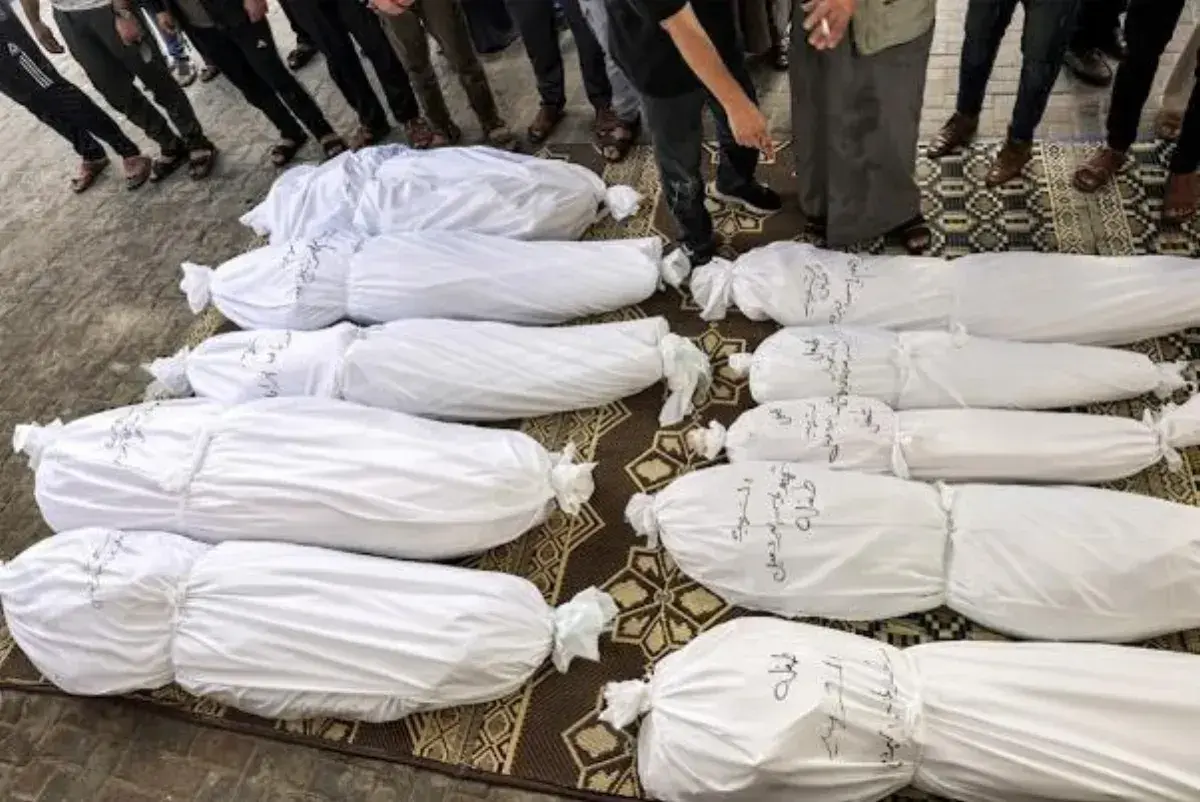 استشهاد 4 فلسطينيين في غارات إسرائيلية على وسط وجن...