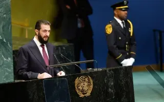 الشرع: كل قرارات ضم الجولان باطلة.. وأمن الشرق الأ...