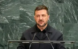 الرئيس الأوكراني يتوعد روسيا برد خلال الشتاء إذا و...