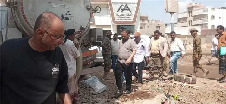مدير عام المنصورة يشرف ميدانيا على استكمال الخدمات...