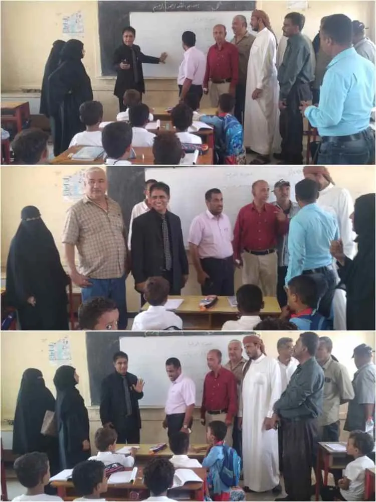 الوكيل الحمزة والدكتور مهيم يدشنون تركيب مائة سبور...