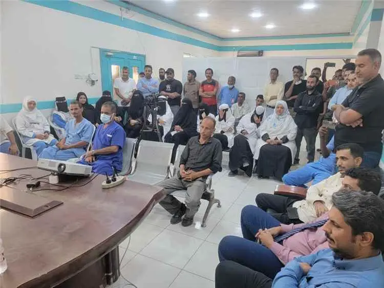 أطباء بلا حدود تشيد بجهود إدارة مستشفى الجمهورية و...