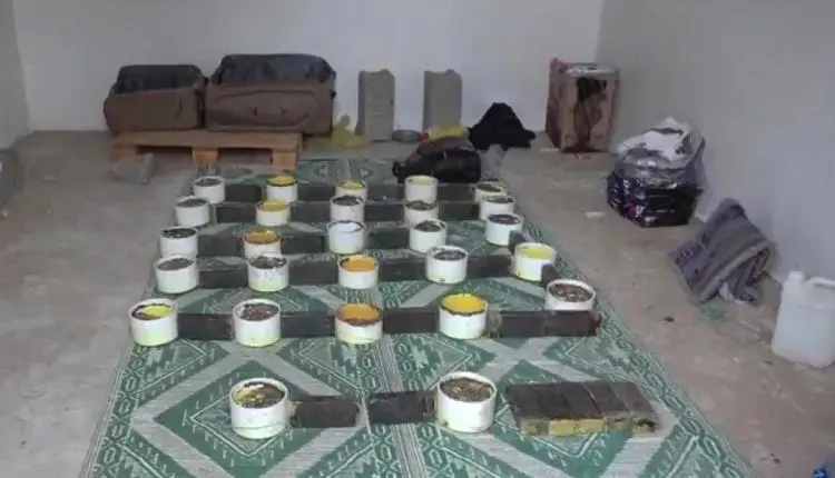 شبوة.. العمالقة الجنوبية تضبط مصنع للعبوات الناسفة...