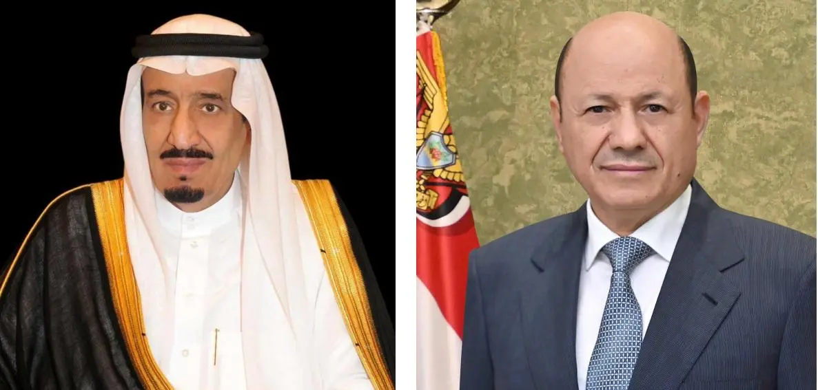 رئيس مجلس القيادة يتلقى برقية تهنئة من خادم الحرمي...