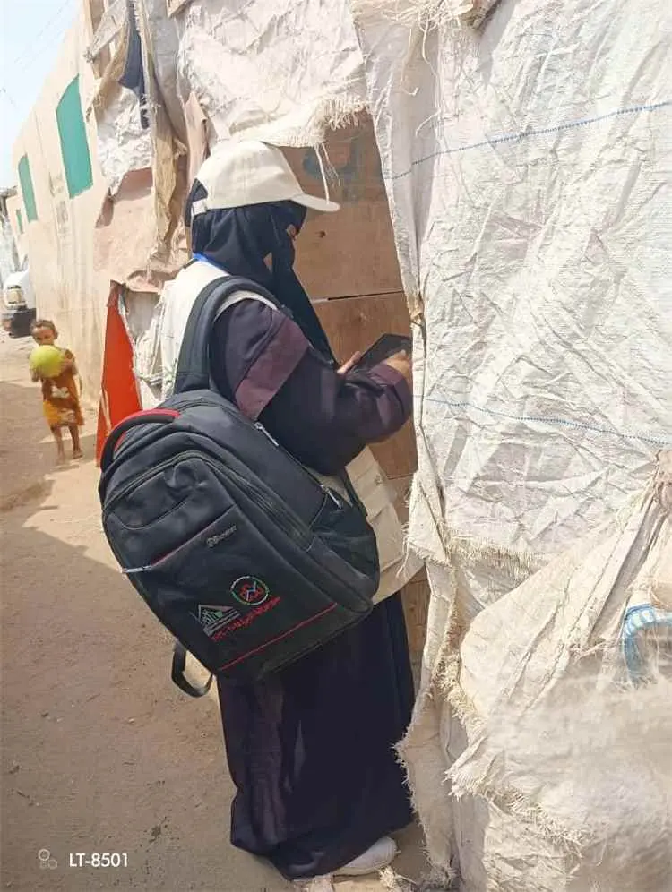 لحج.. الباحثات الميدانيات يواصلن جمع بيانات الجولة...