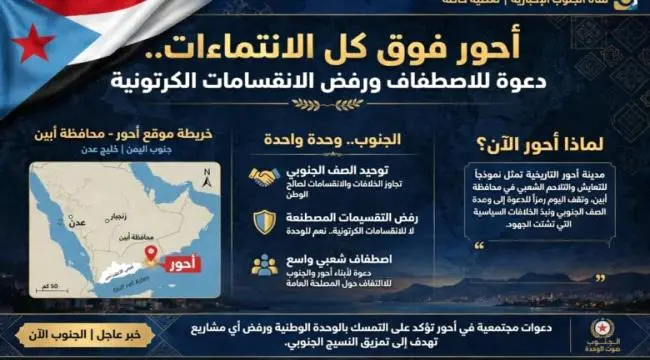 أحرار أحور: أحور فوق كل الانتماءات ولن نسمح للعابث...
