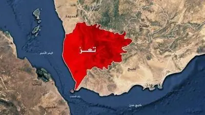 تعز: شهداء وجرحى بغارات على سوق بمفرق ماوية