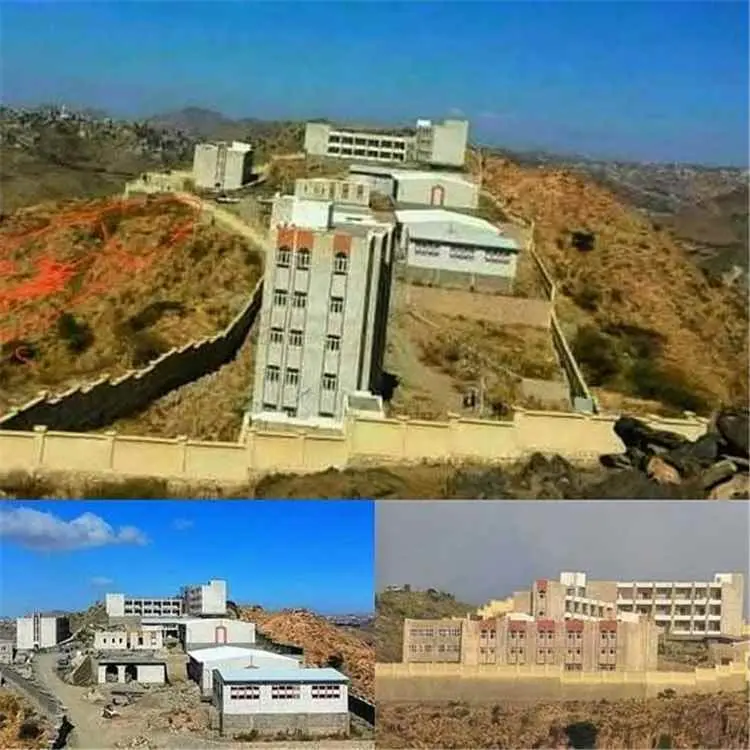 فريق هندسي وفني من محافظة لحج يزور المعهد المهني ب...