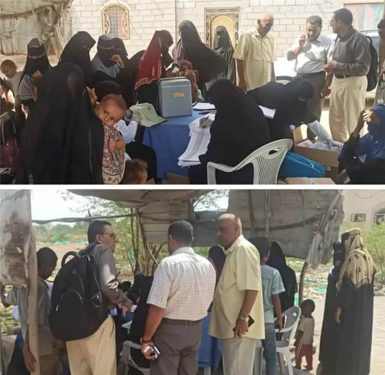 وكيل محافظة أبين لشؤون الصحة يتفقد العربة الطبية ا...