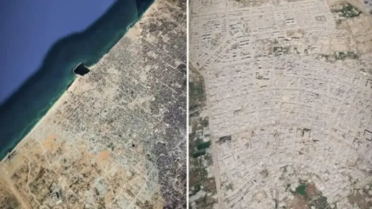إسرائيل نشرتها بالخطأ.. خرائط غوغل الجديدة توثق مأ...