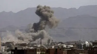 طيران العدو السعودي يشن ثمان غارات على صعدة