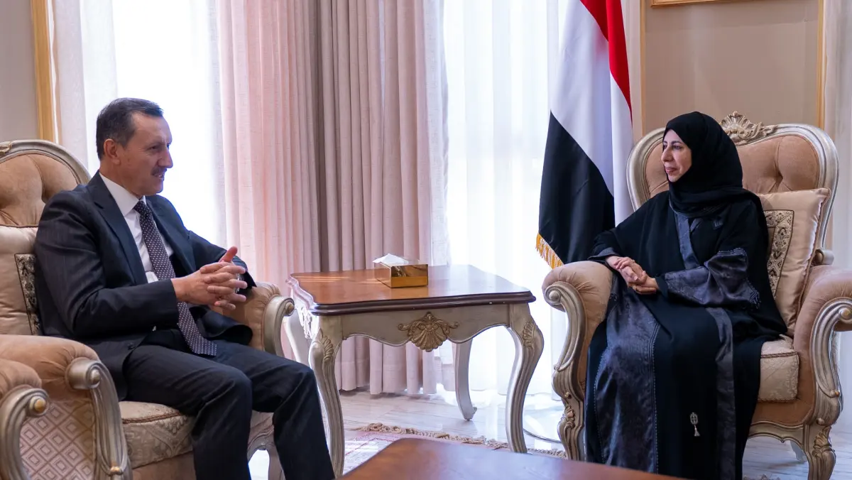 وزيرة الخارجية تبحث مع القائم بالأعمال التركي مستج...