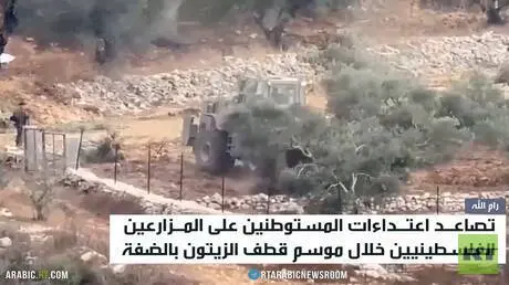 تصاعد اعتداءات المستوطنين على المزارعين