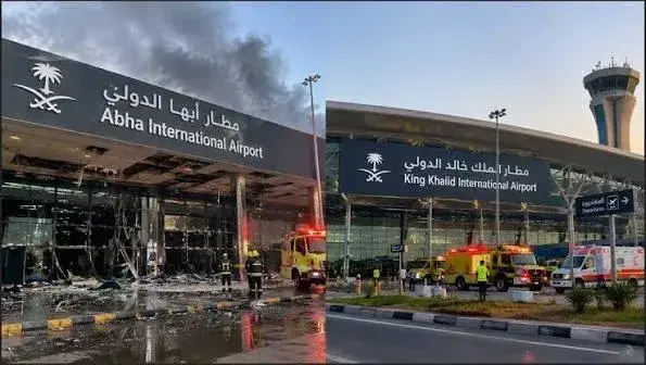 السعودية تعلن حصيلة ضحايا استهداف مطاري أبها والمل...