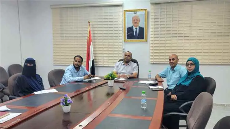 إجتماع يناقش مشروع تطوير البنية التحتية لجودة العس...