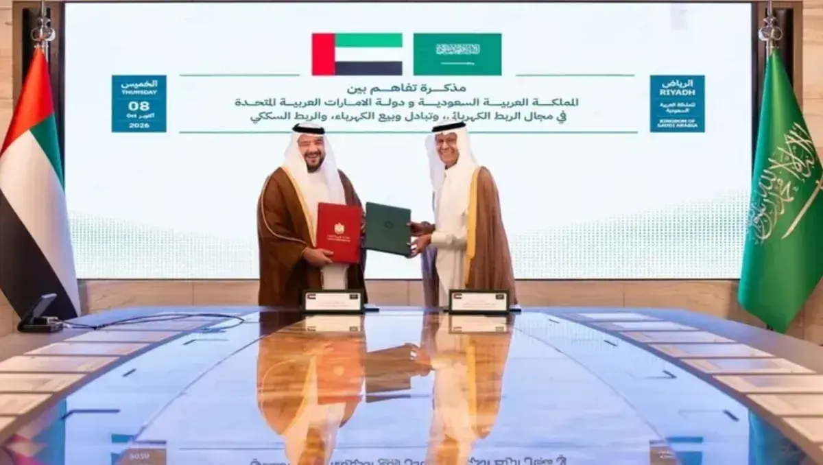 السعودية والإمارات تعززان الربط الكهربائي وسكك الح...