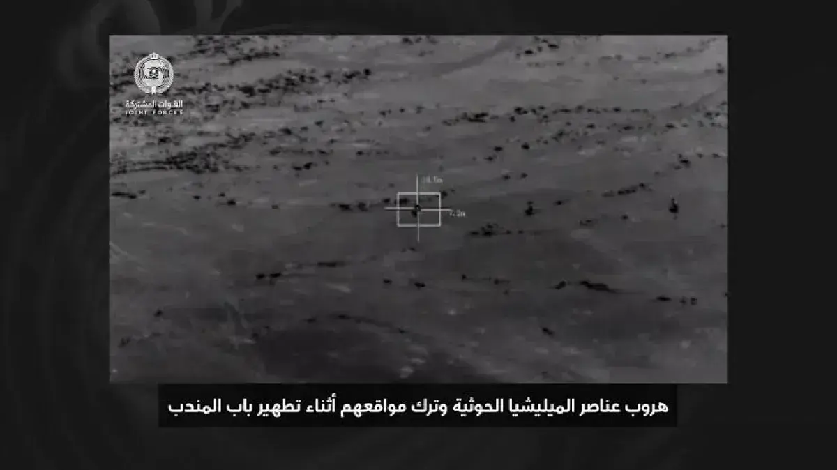 القوات اليمنية تطهر باب المندب وتجبر الحوثيين على...
