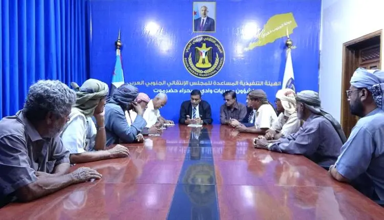 التميمي يلتقي قيادة الاتحاد العام لقبائل الجنوب ال...