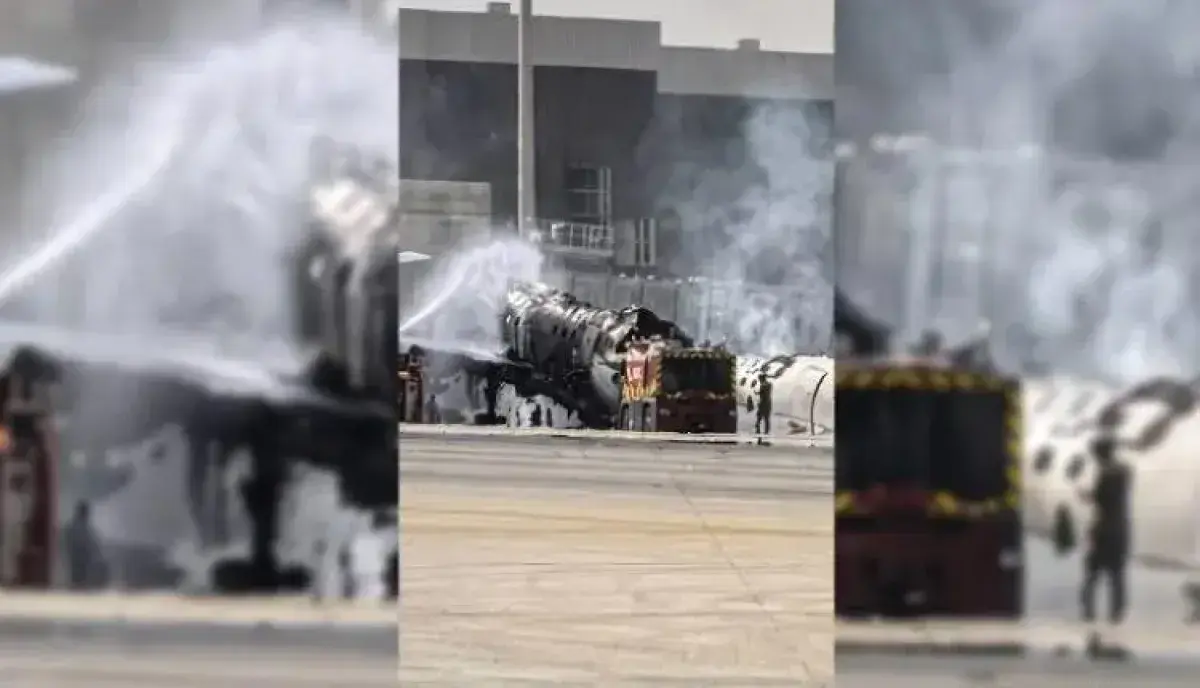 من الرياض.. التحالف يحبط هجوماً بصاروخ كروز على مطار الملك خالد ويؤكد التعامل مع حريق بصالة المسافرين