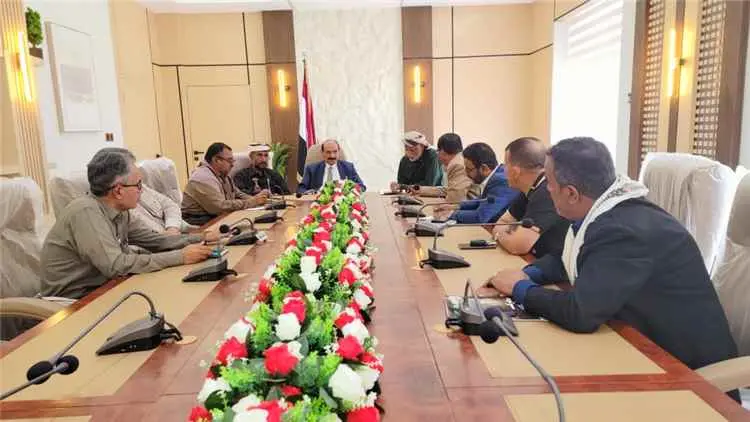 مناقشة برامج لجنة الدعم والإسناد لجبهات القتال في...