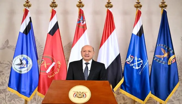 رئيس مجلس القيادة: قرار إنهاء التهديد الحوثي بات ن...