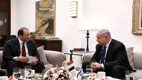 نتنياهو يعترف بزيارة رئيس المخابرات المصرية لإسرائ...