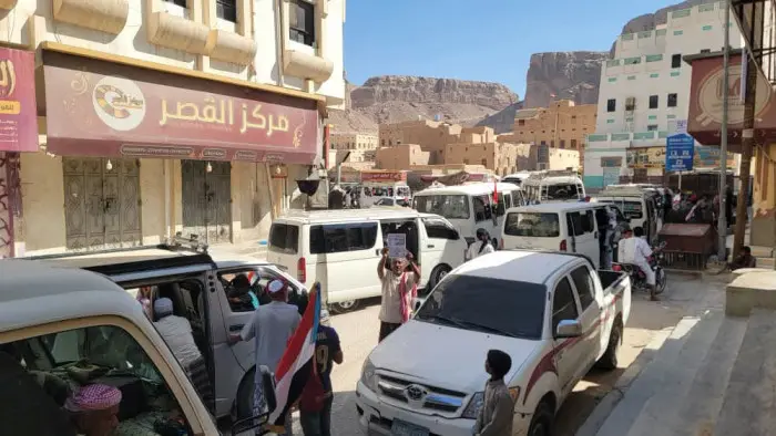 موكب أبناء القطن ينطلق نحو سيئون للمشاركة في مليون...