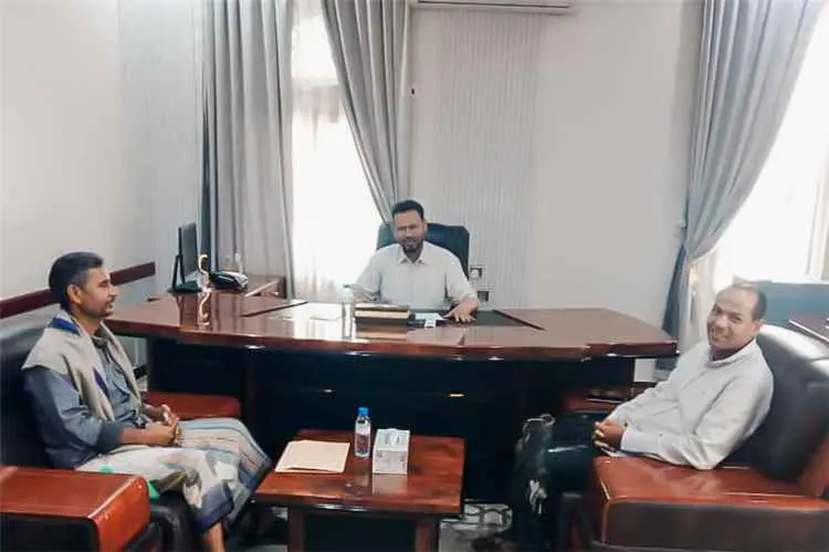 مدير تربية بروم ميفع يلتقي مدير عام مكتب التربية ب...