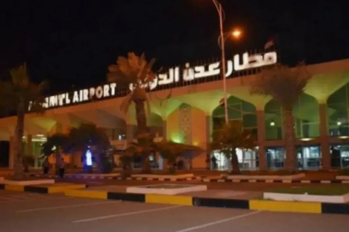 سقوط صاروخين حوثيين في مطار عدن الدولي دون خسائر