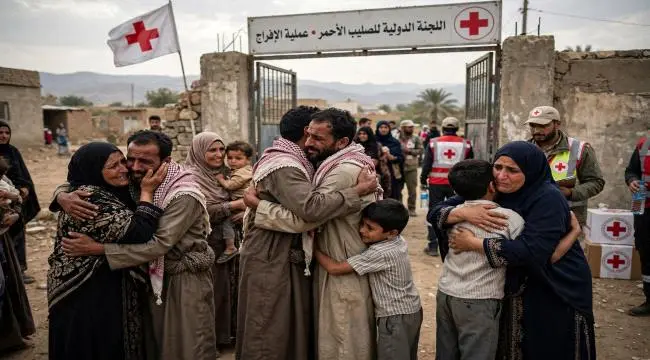 159 عائلة تتنفس الصعداء.. الحوثيون يفرجون عن 159 م...