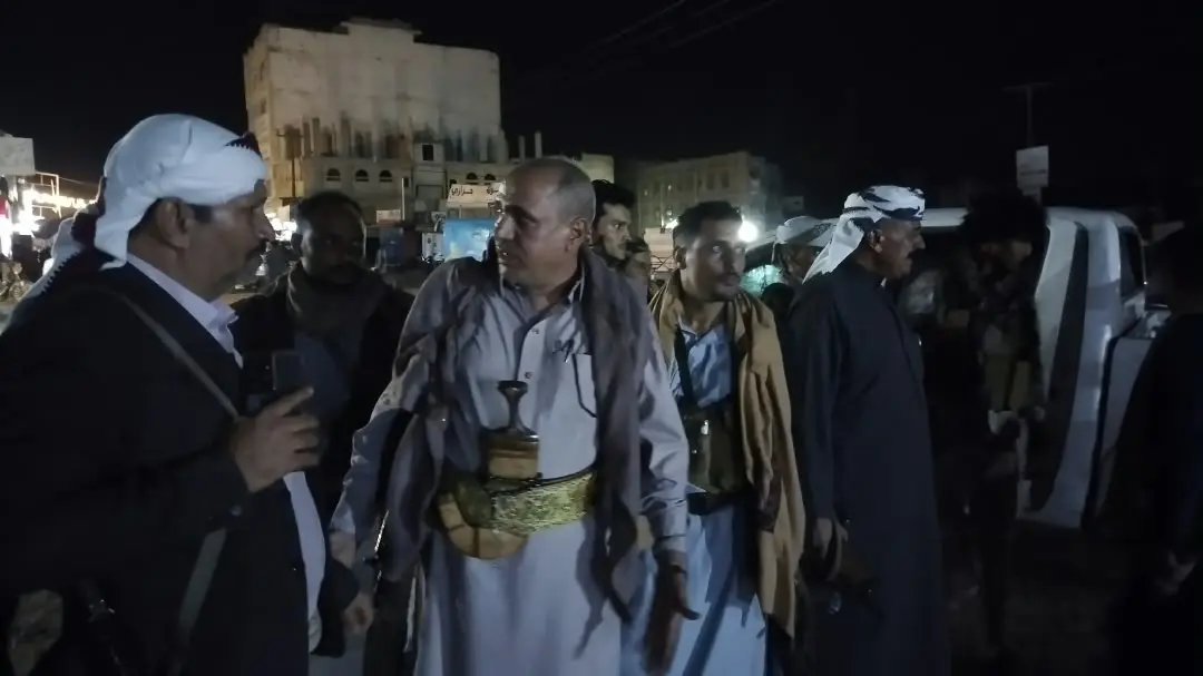 وكيل أول تعز يتفقد المناطق المحيطة بجبهتي المطار ا...