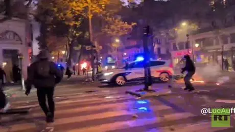 احتجاجات وعنف شديد في الشوارع الفرنسية